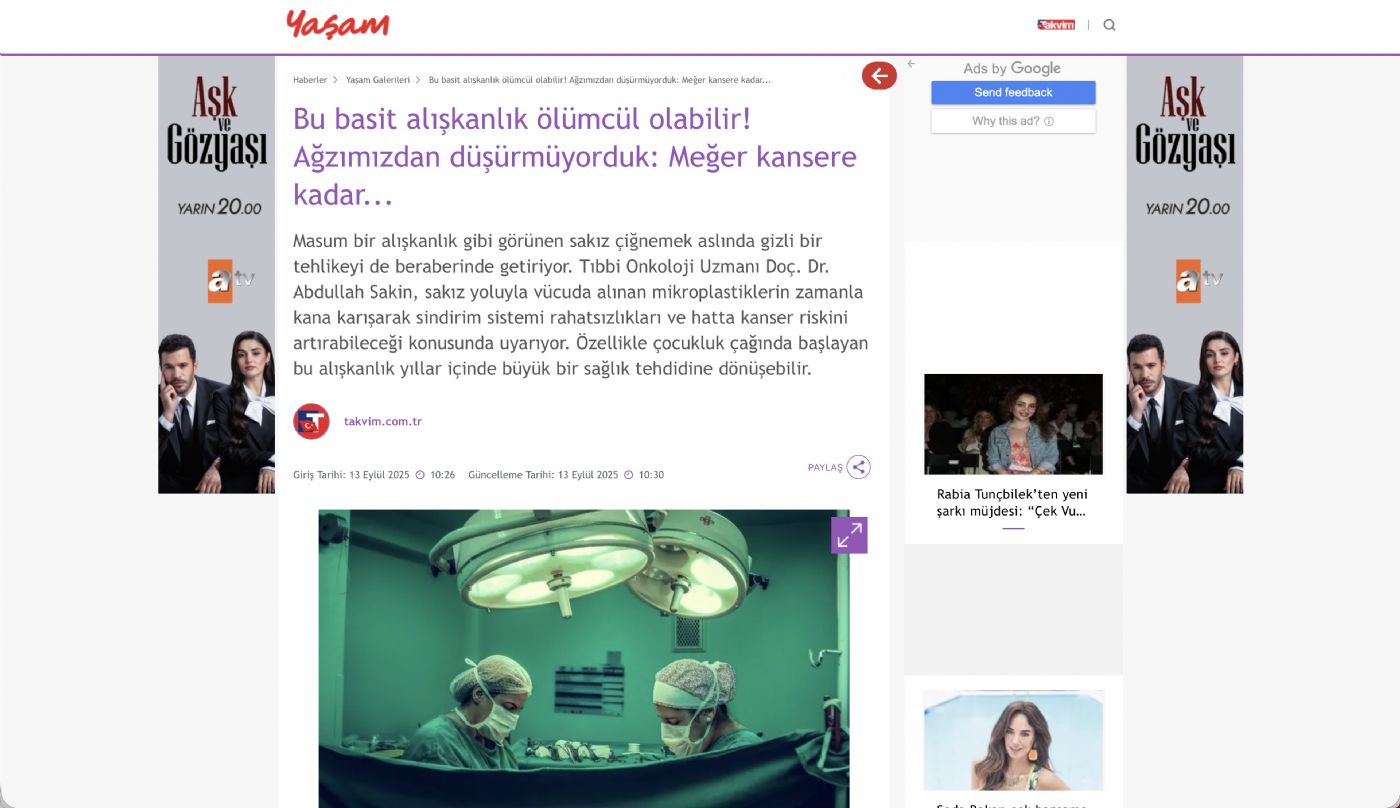 Bu basit alışkanlık ölümcül olabilir! Ağzımızdan düşürmüyorduk: Meğer kansere kadar...