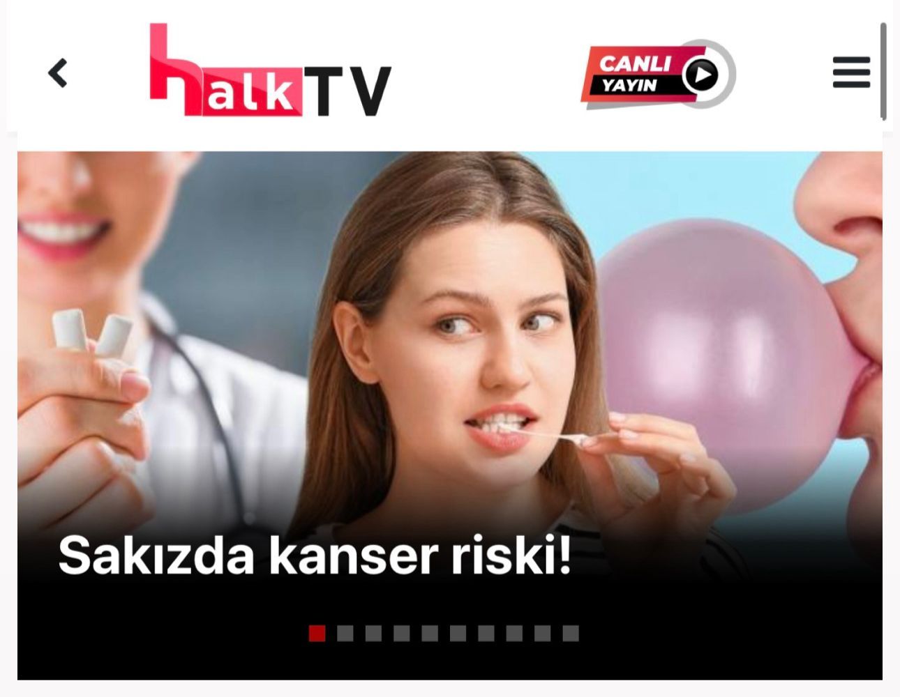 Sakızda kanser riski!