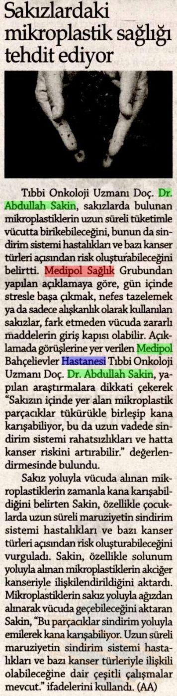 Sakızlardaki mikroplastik sağlığı tehdit ediyor