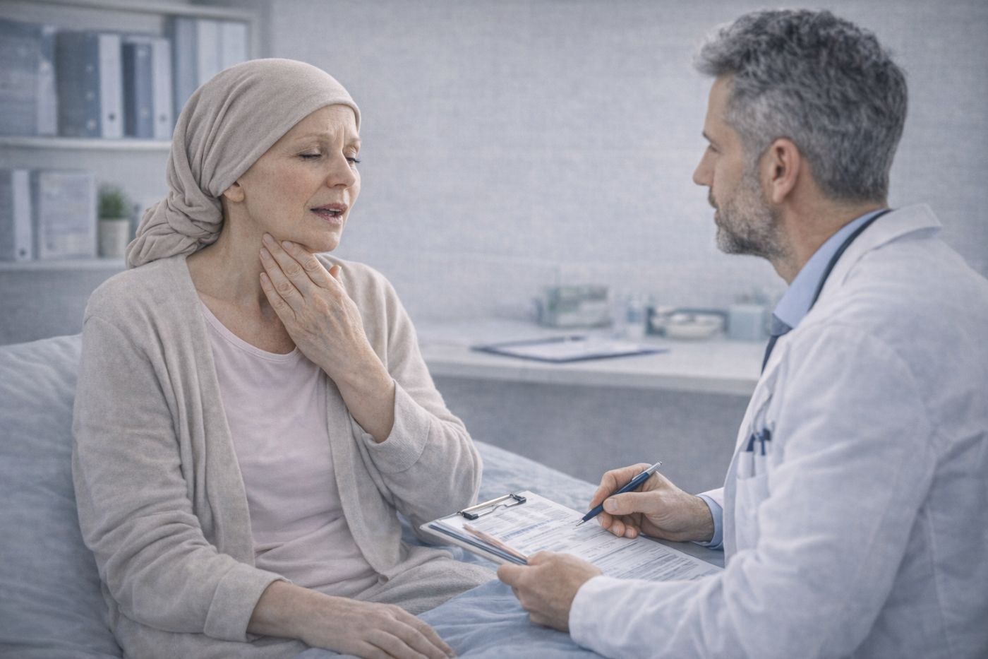 Kanser Tedavisinin Neden Olduğu Ağız Yaraları (Mukozit) ve Yutma Güçlüğü İle Nasıl Başa Çıkabilirim?