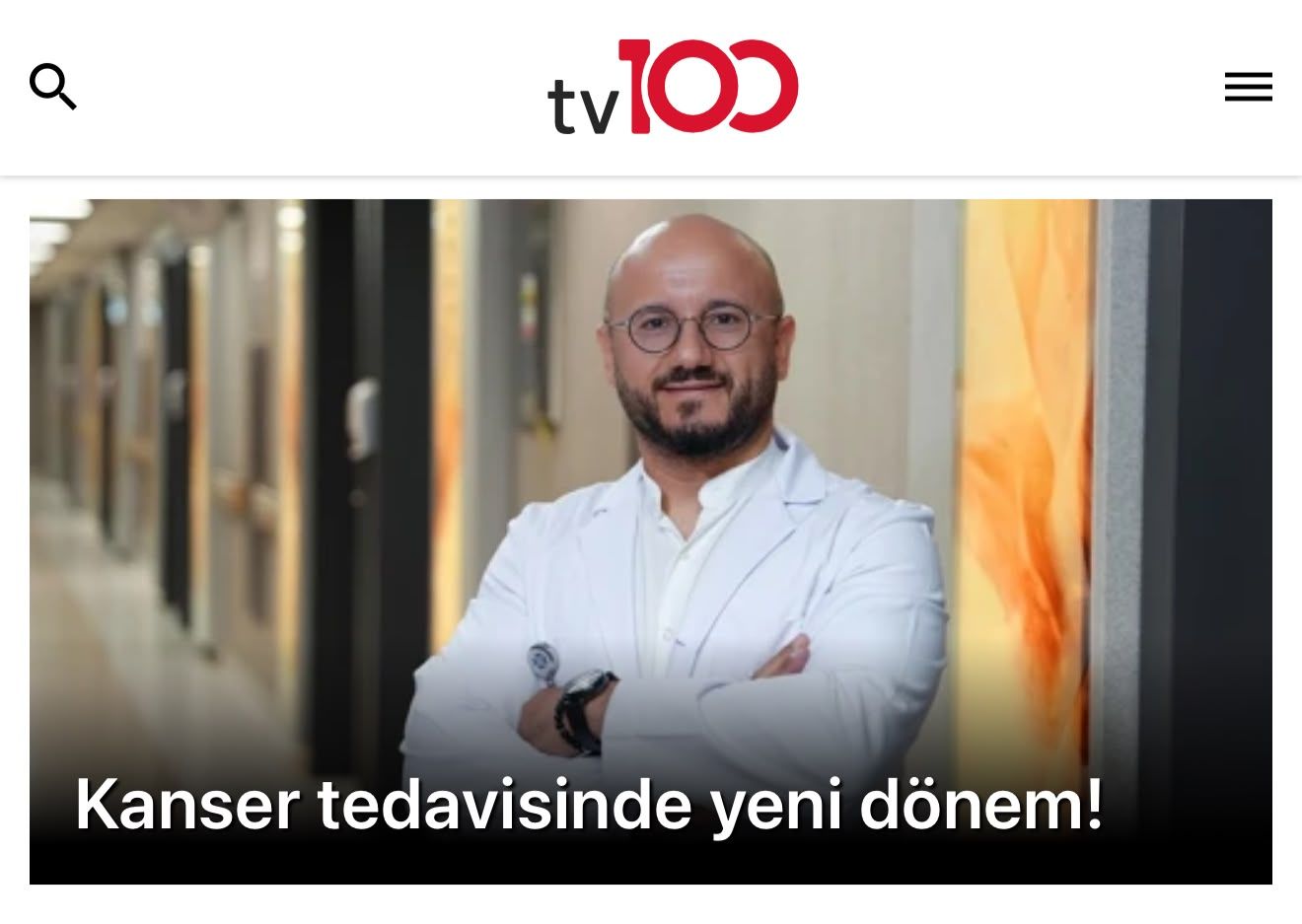 Kanser tedavisinde yeni dönem! Yapay zekâ hekimlerin kararlarını güçlendiriyor - TV100