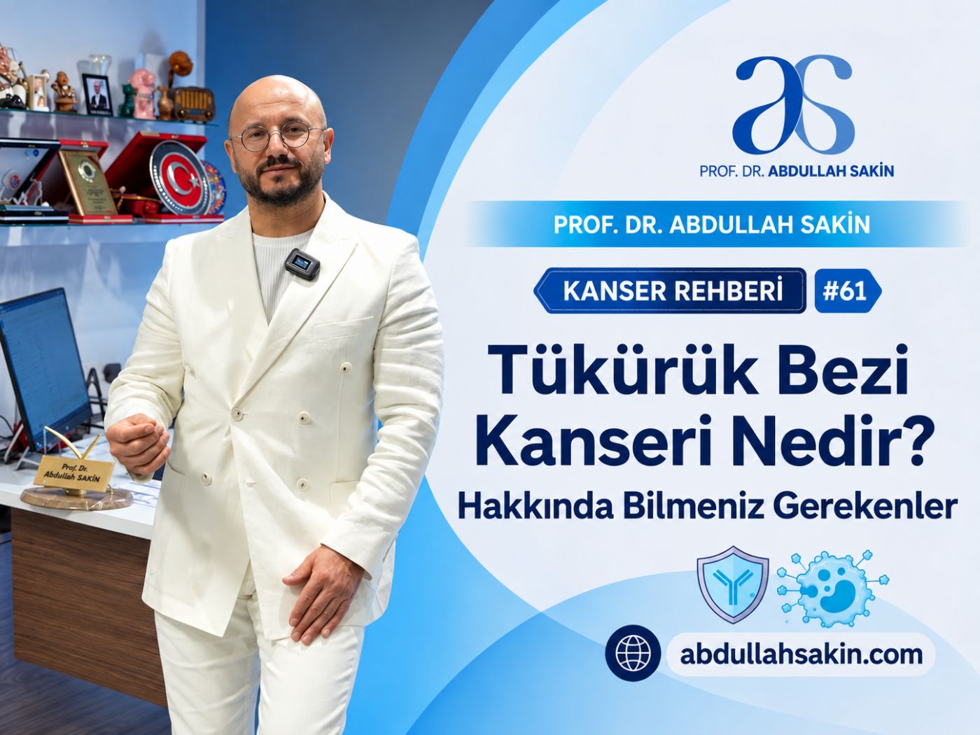 Kanser Rehberi #61: Tükürük Bezi Kanseri Nedir? Hakkında Bilmeniz Gerekenler.